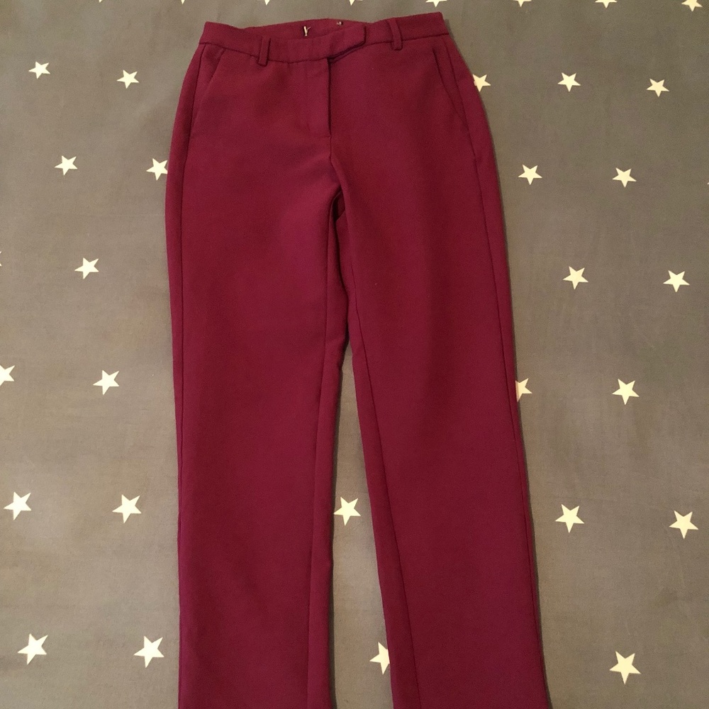 High waist work pant